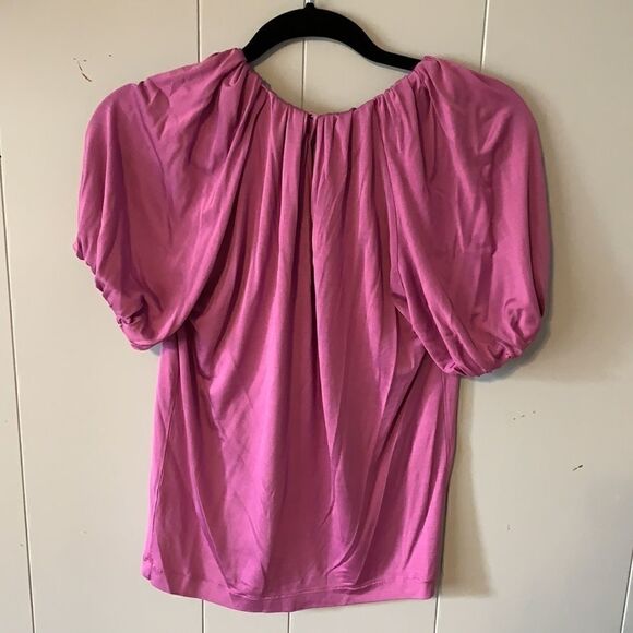 Banana Republic Silk Purple Top Size Small - Picture 2 of 5